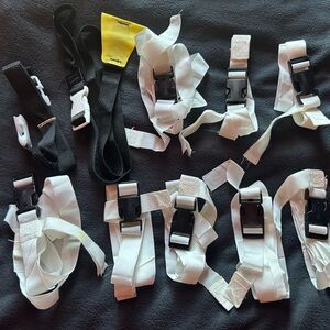 Sewing/craft supplies: NEW plastic quick release buckles and straps 10 pcs